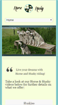 Mobile Screenshot of horseandhusky.com